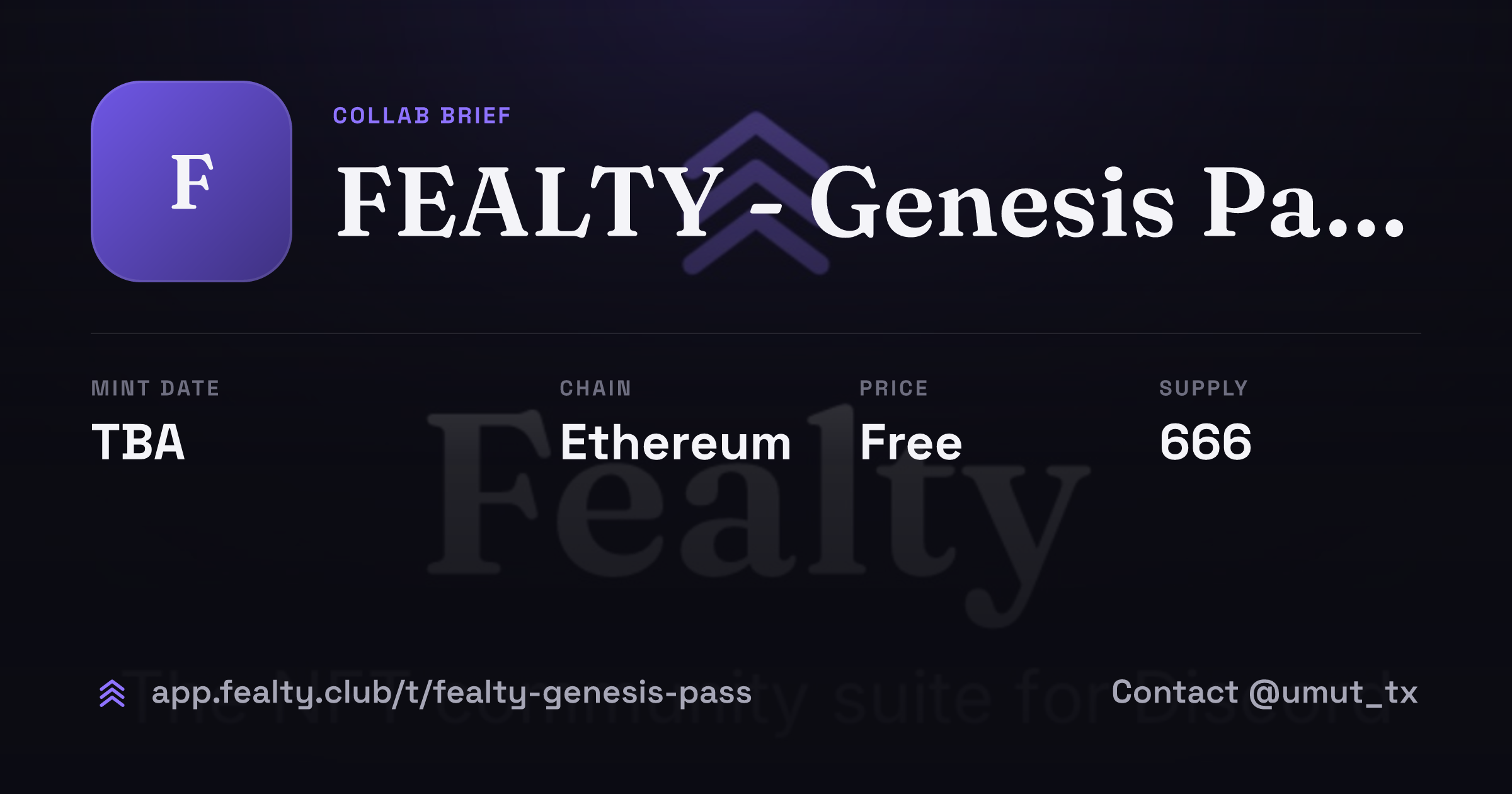 The share card X, Discord and Telegram show for this link